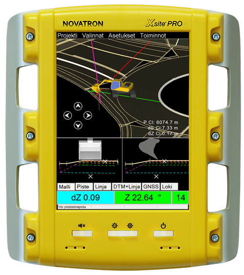 XSITE PRO – Edistynyt 3D koneohjausjärjestelmä